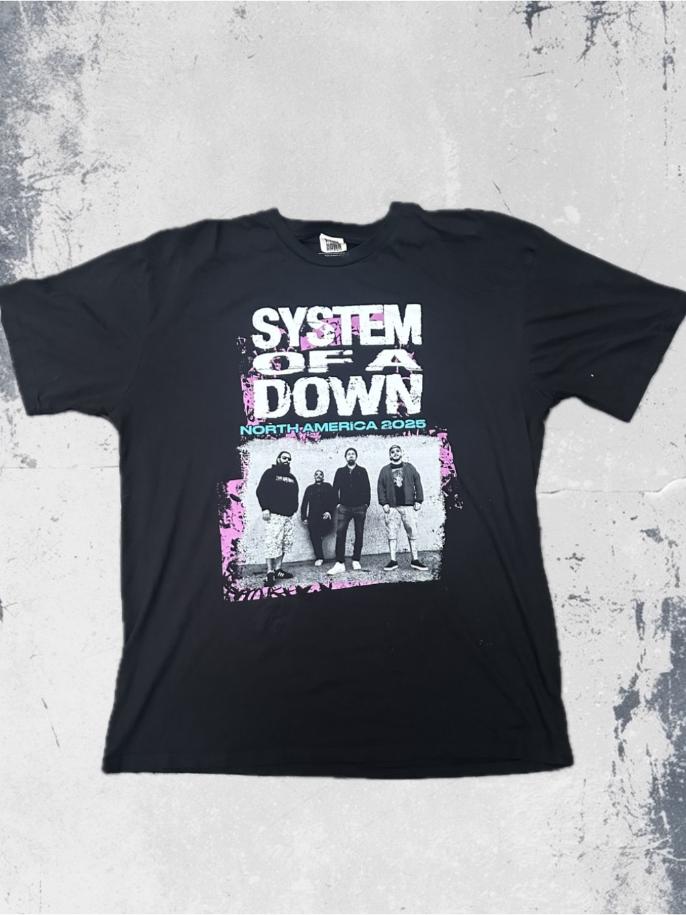 Authentic SOAD / Deftones Swapped Logo T Shirt